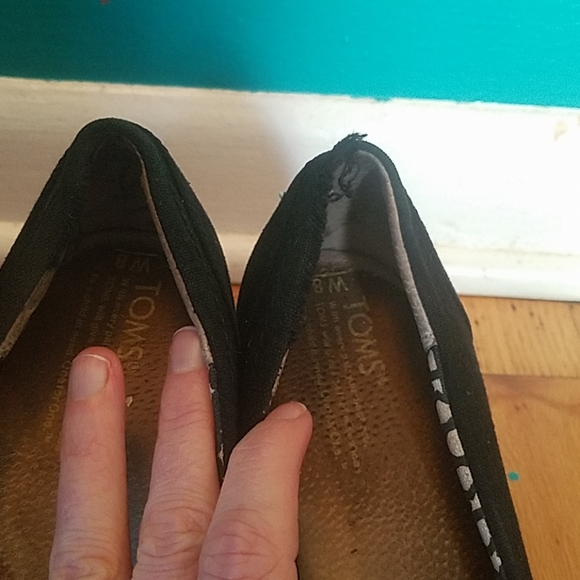 Tom's black wedges - Picture 3 of 4